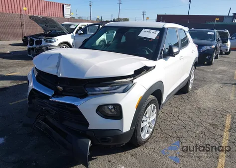 2021 Chevrolet Trailblazer Fwd Ls из США, поврежденный, VIN KL79MMS22MB169543